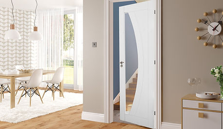 White Primed Doors