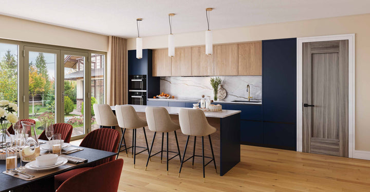 44mm Fremont Laminate 1 Panel Solid Door