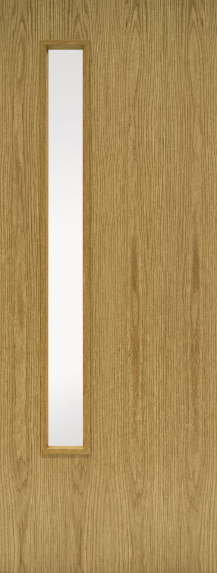 FD60 Oak Vision Panel Door