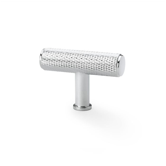 Knurled T-Bar Knob -A&W(Crispin)- Polished Chrome