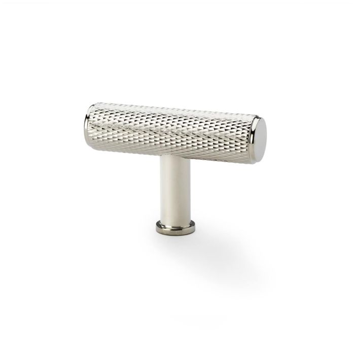 Knurled T-Bar Knob -A&W(Crispin)- Polished Nickel