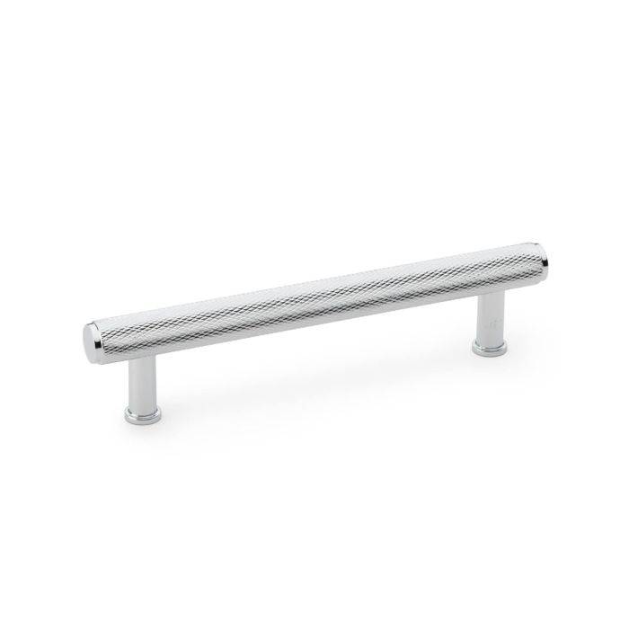 Knurled T-bar Pull Handle -A&W(Crispin)- Polished Chrome