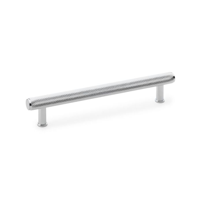 Knurled T-bar Pull Handle -A&W(Crispin)- Polished Chrome