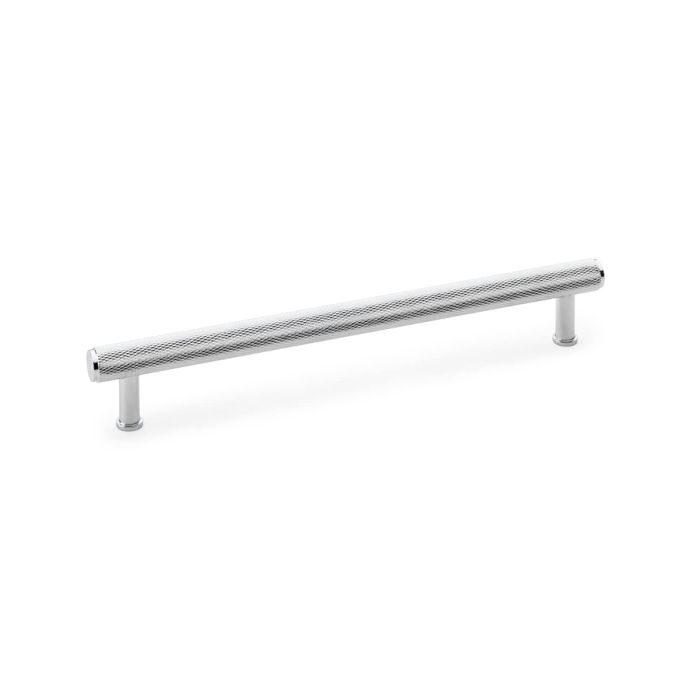 Knurled T-bar Pull Handle -A&W(Crispin)- Polished Chrome