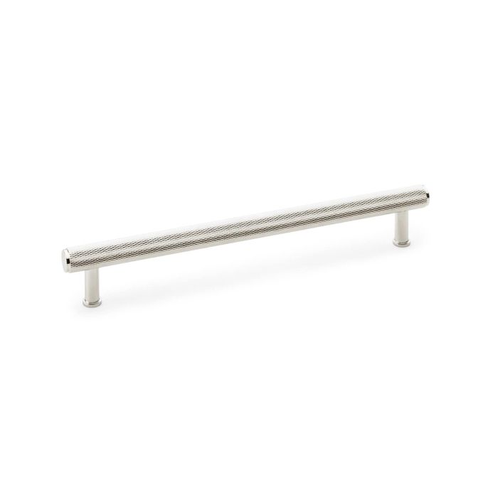 Knurled T-bar Pull Handle -A&W(Crispin)- Polished Nickel