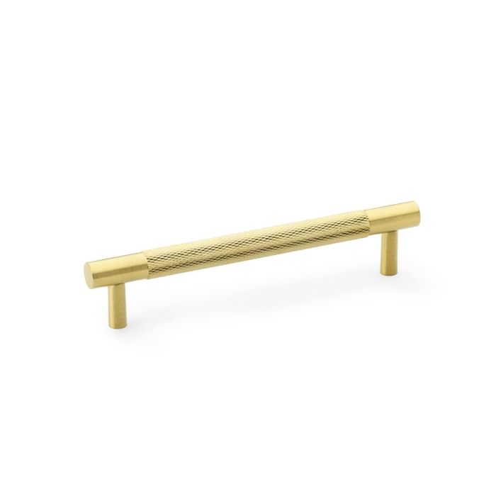 Knurled T-bar Pull Handle -A&W(Brunel) - Satin Brass PVD