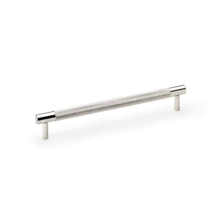 Knurled T-bar Pull Handle -A&W(Brunel) - Polished Nickel