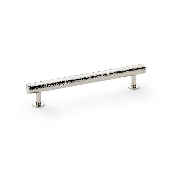 Hammered T-Bar Pull Handle-A&W(Crispin) - Polished Nickel