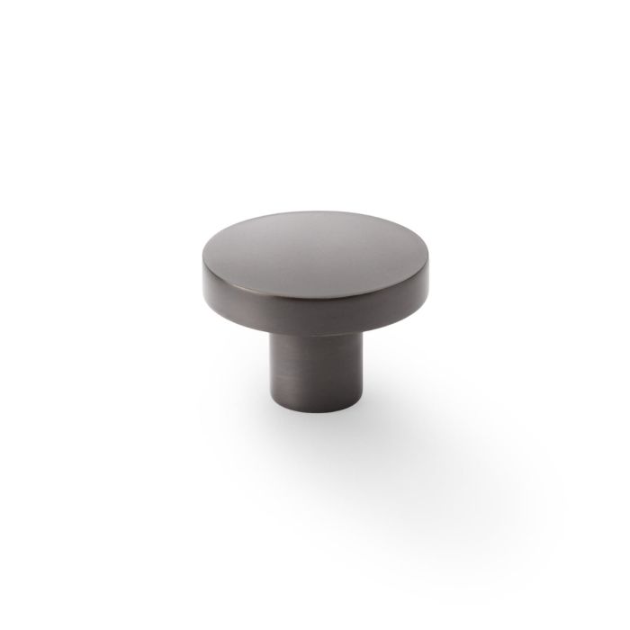 Plain Circular Knob -A&W(Hanover) - Dark Bronze