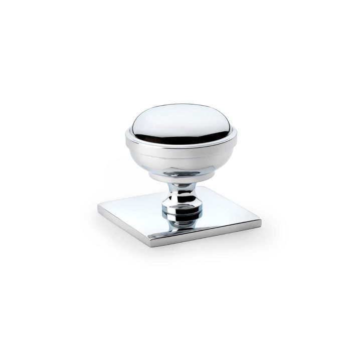 Colonial style Knob -A&W(Quantock) - Polished Chrome