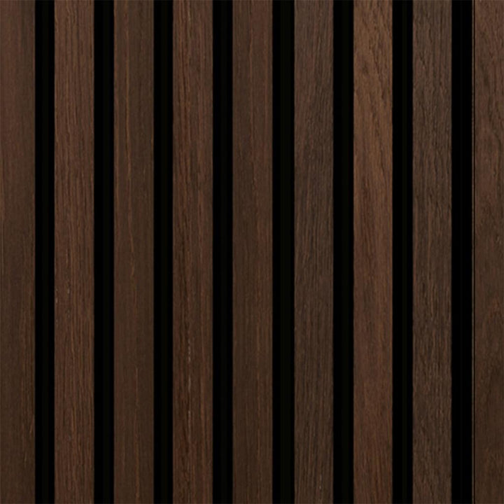 FT Unika Acoustic Panel (2.44m x 605mm x 22mm) - Smoked Oak