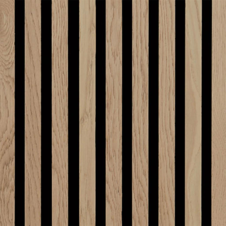 FT Unika Acoustic Panel (2.44m x 605mm x 22mm) - Light Oak