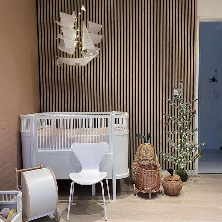 FT Unika Acoustic Panel (2.44m x 605mm x 22mm) - Light Oak