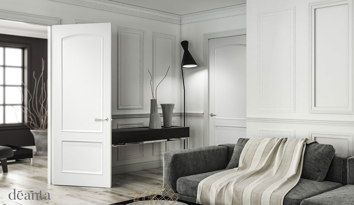 Deanta rb7 White Primed Door - Unglazed