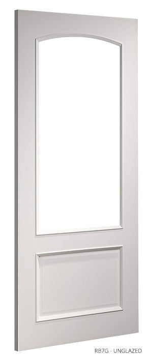 Deanta rb7 White Primed Door - Unglazed