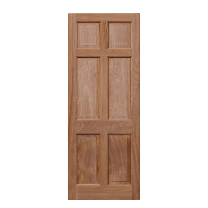 External Hardwood Door - 6 Panel Solid