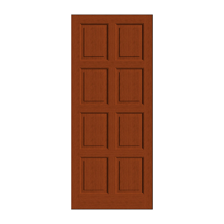 External Hardwood Door - 8 Panel Solid