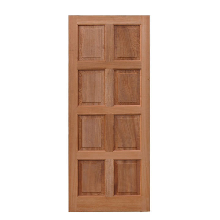 External Hardwood Door - 8 Panel Solid