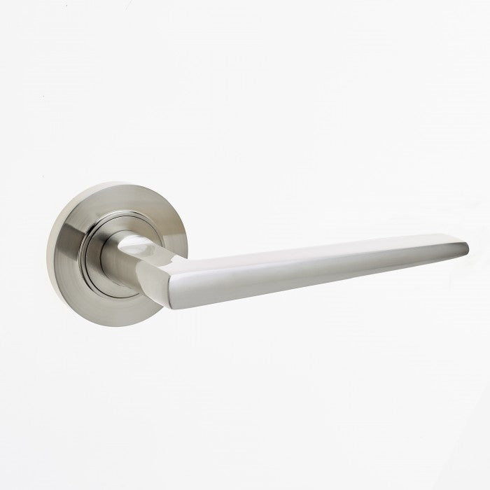 Knightsbridge Door Handle - Satin Nickel-SN