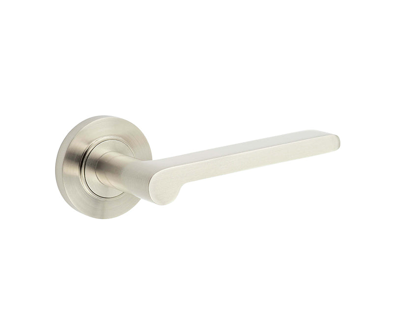 Fitzrovia Door Handle - Satin Nickel-SN