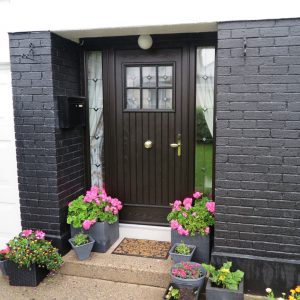 Palladio Dublin Glazed door & frame set.