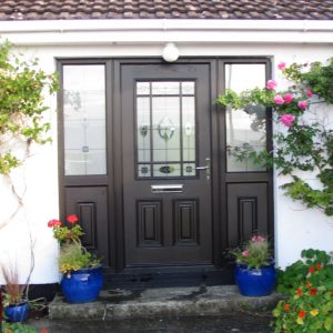 Palladio Cairo Glazed door & frame set.
