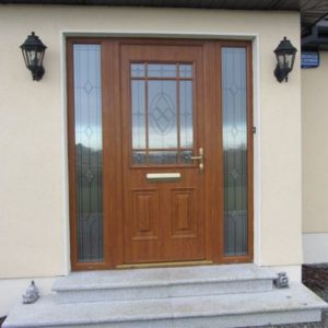 Palladio Cairo Glazed door & frame set.