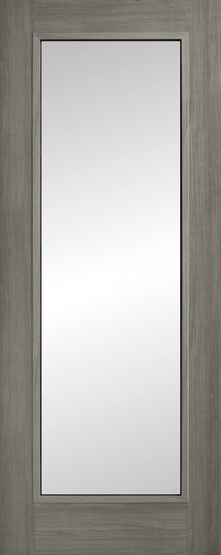Doras Dalken Shaker Luxury Laminate Grey Door - Glass
