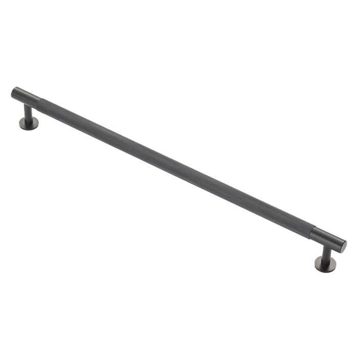 Knurled Pull Handle -CB- Matt Black
