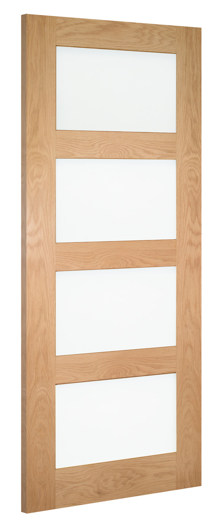 Deanta HP1G Oak Door - - Glass