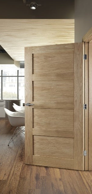 Deanta HP1 Oak Door - Solid