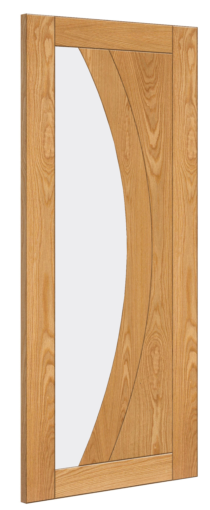 Deanta HP35G Oak Door -  Glass
