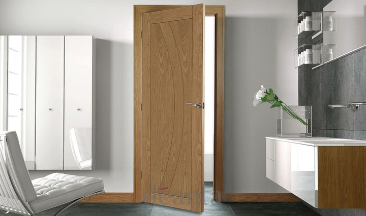 Deanta HP35 Oak Door - Solid Contract