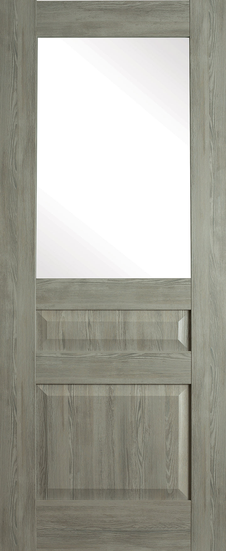 Doras Erkado Haven Grey Door - Glass