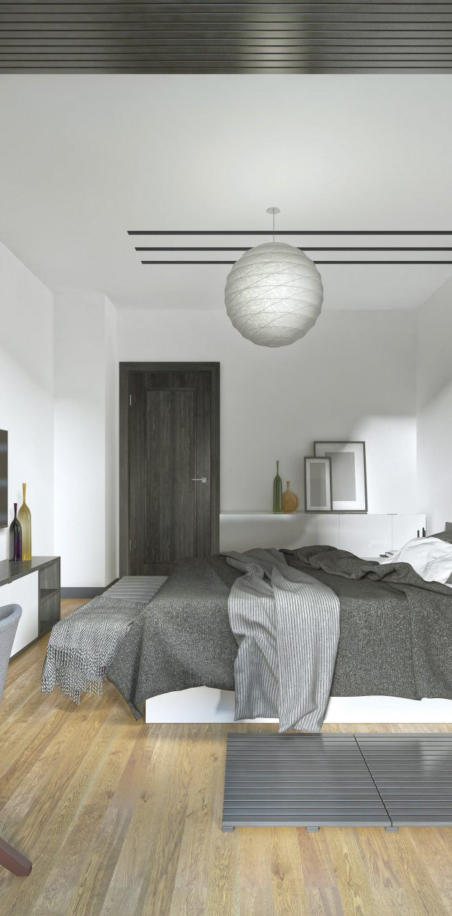 Doras Erkado Shaker Laminate Midnight Grey - Solid