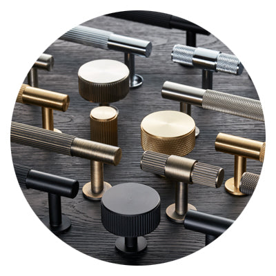 Cabinet Knurled/Lined Collection