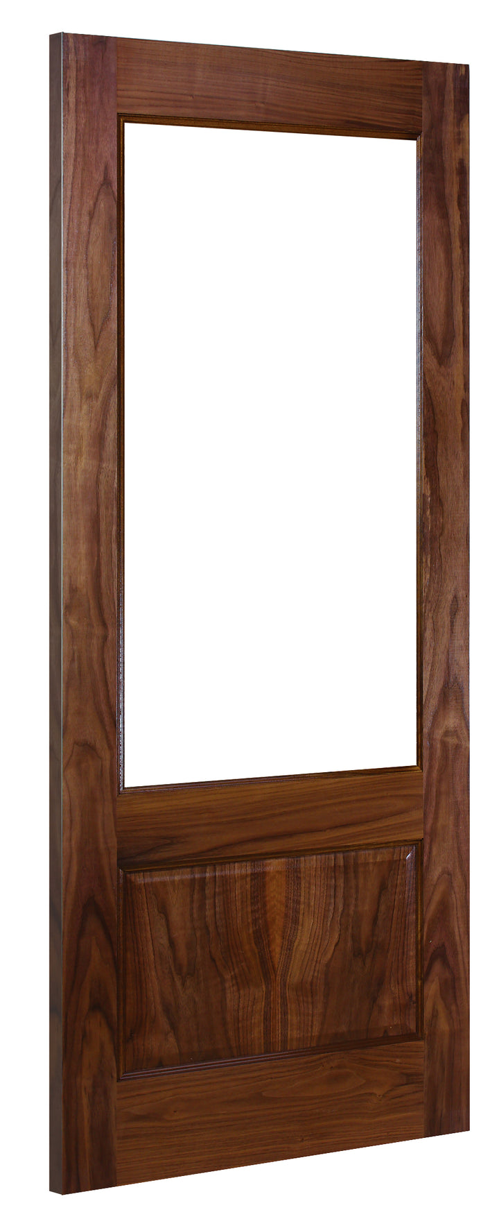 Deanta NM3G Walnut Door -  Glass