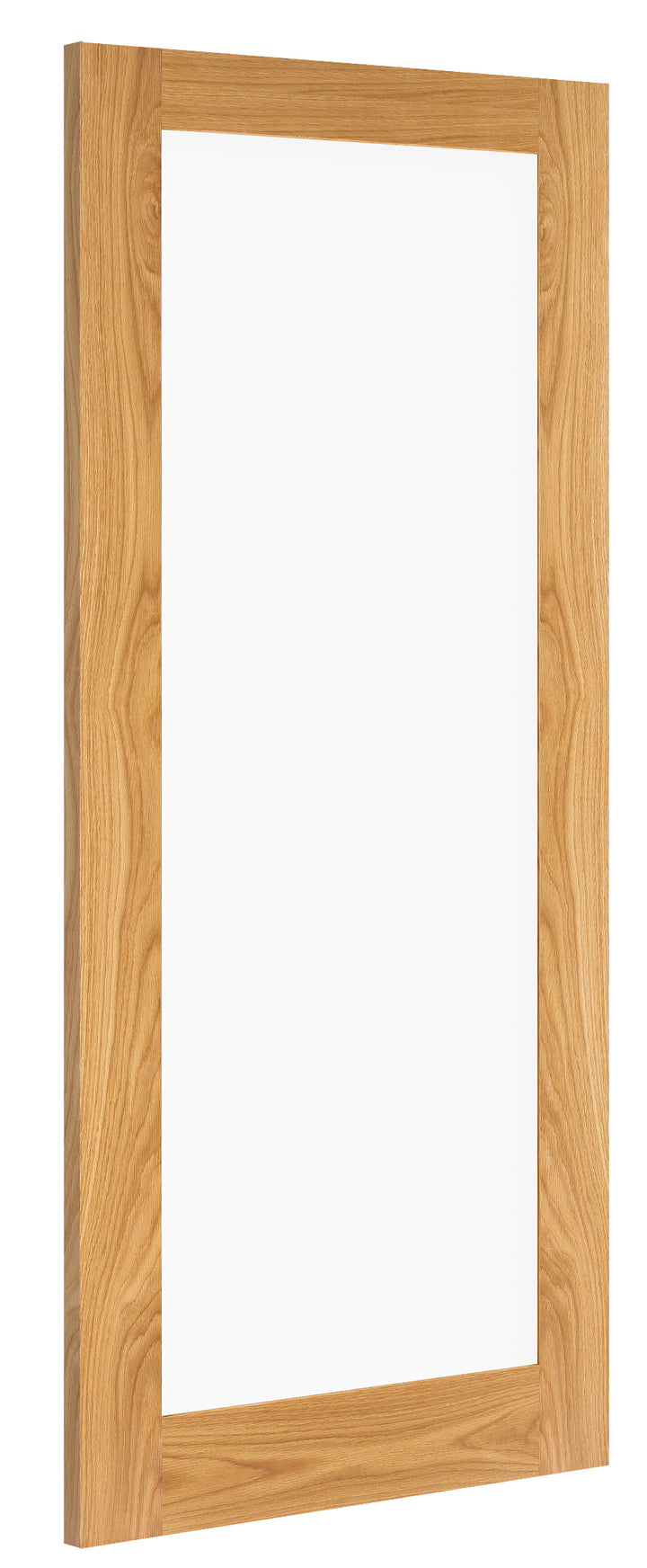 Deanta NM6GC Oak Door - Clear Glass