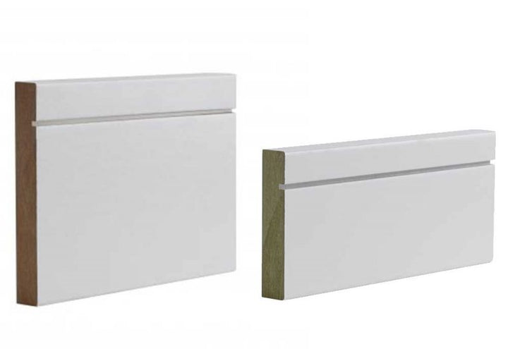 Deanta Skirting/Architrave Shaker White Primed