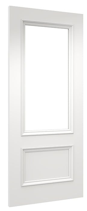 Deanta WR2G White Primed Door - Glass