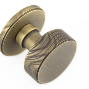 Wesbourne Mortice Door Knob Antique Brass AB