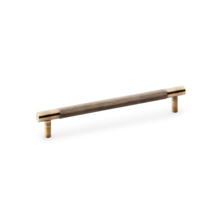 Knurled T-bar Pull Handle -A&W(Brunel) - Antique Brass