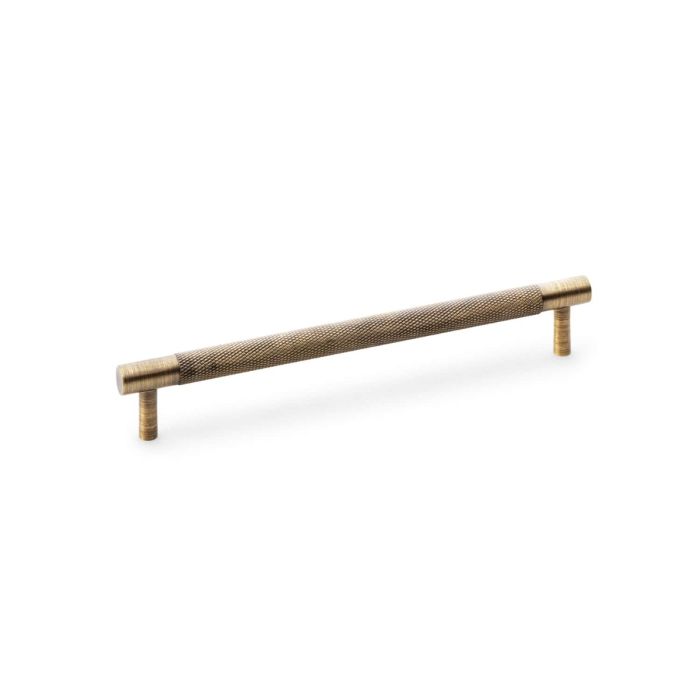 Knurled T-bar Pull Handle -A&W(Brunel) - Antique Brass
