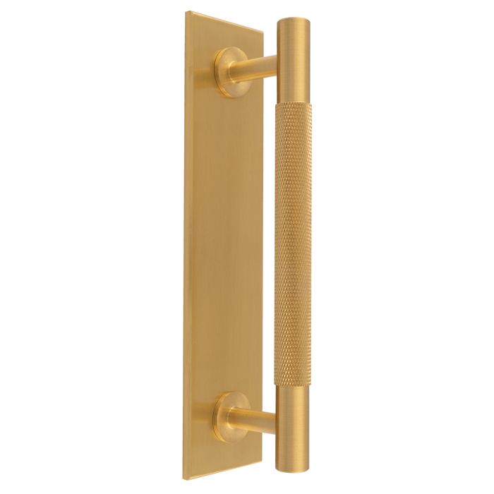 Knurled Pull Handle -CB- Satin Brass