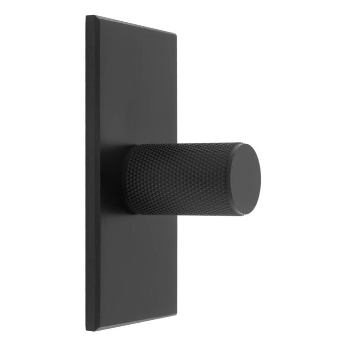 Knurled Knob -CB- Matt Black