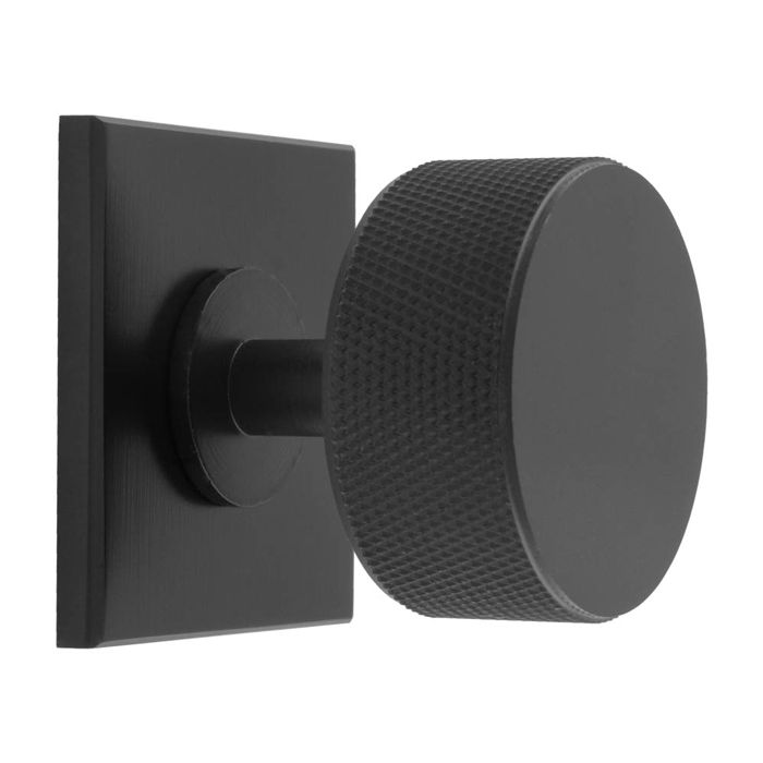 Knurled Radio Knob -CB- Matt Black