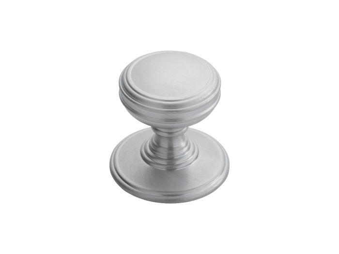 Delamain Plain Knob Dk47 - Satin Chrome