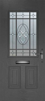 Palladio Cairo Glazed door & frame set.