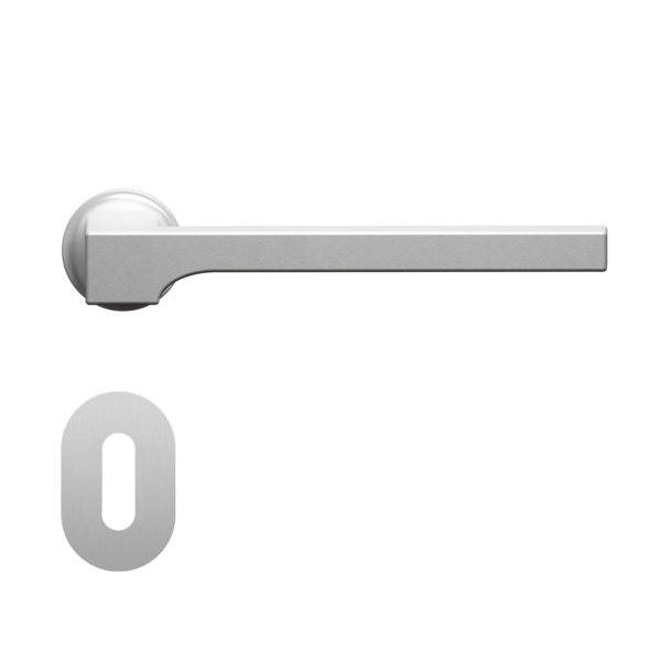 Mission Invisible - Soho steel lever handle  - Stainless Steel