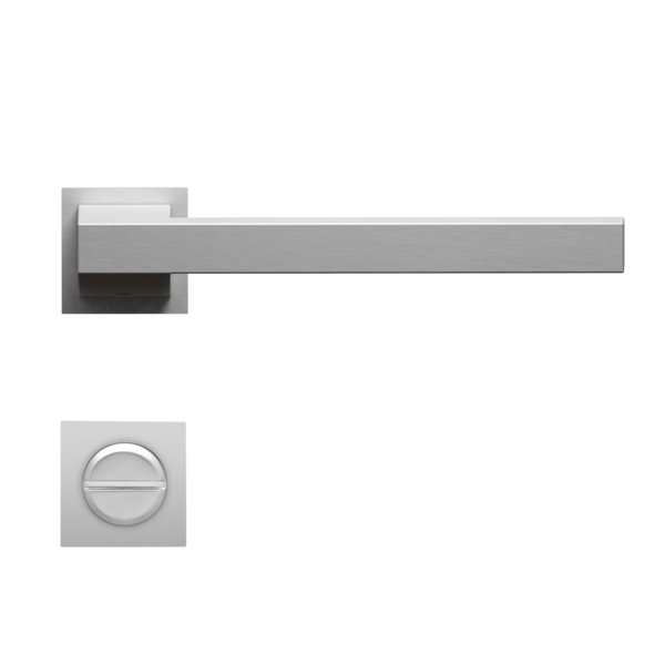 Mission Invisible - Boston steel lever handle  - Stainless Steel